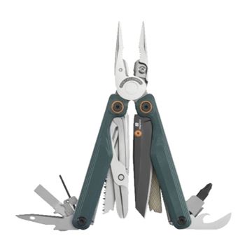 Leatherman Wave Alpha Multi-Tool, 17 Værktøjer set i farven Cascadia