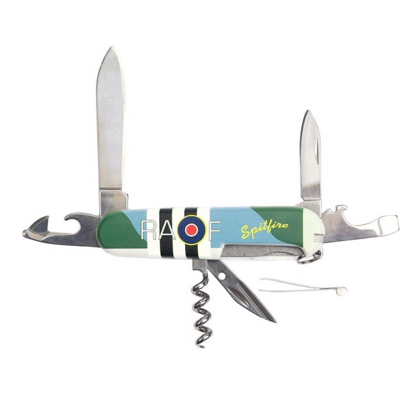 Multitool med Spitfire motiv