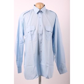 Langærmet pilot uniformsskjorte