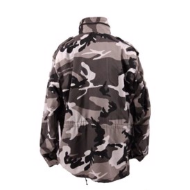 M/65 jakke i Urban Camouflage set bagfra