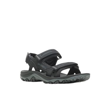 Merrell Huntington Sport Convert Herresandal set i farven Sort fra vinkel