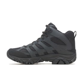 Merrell Moab 3 Mid Tactical WP i farven Sort set fra siden