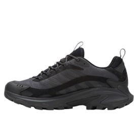 Merrell Moab Speed 2 GTX herresko med Goretex set i farven Sort set fra siden