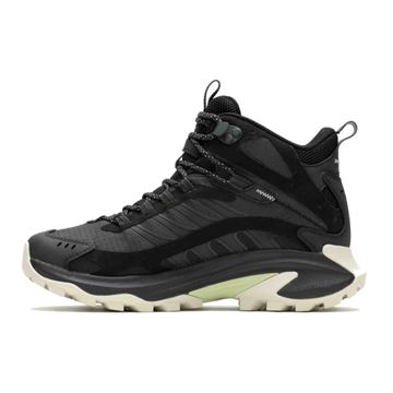 Merrell Moab Speed 2 Mid GTX Vandrestøvle til Dame i Sort set fra indersiden