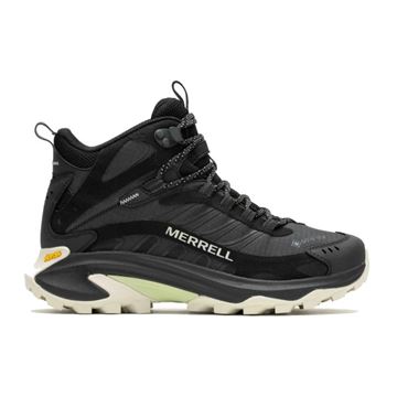 Merrell Moab Speed 2 Mid GTX Vandrestøvle til Dame i Sort set fra siden