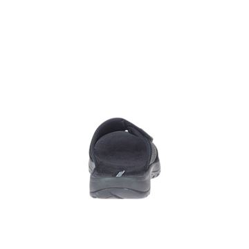 Merrell Sandspur 2 Slide Herresandal set i farven Sort bagfra