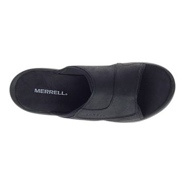 Merrell Sandspur 2 Slide Herresandal set i farven Sort oppefra