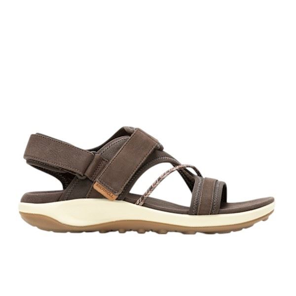 Merrell Terran 4 Backstrap Damesandal set i farven Bracken Brown