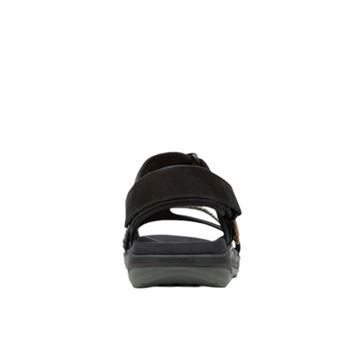 Merrell Terran 4 Backstrap Damesandal set i farven Sort bagfra