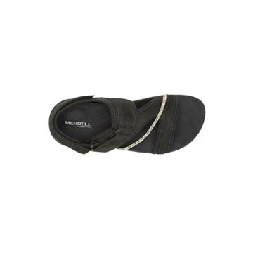 Merrell Terran 4 Backstrap Damesandal set i farven Sort oppefra