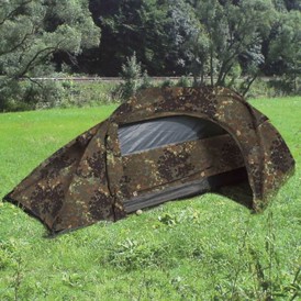 Flecktarn camouflage 1-personers  telt fra Mil-Tec