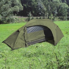1-personers Oliven camouflage telt fra Mil-Tec