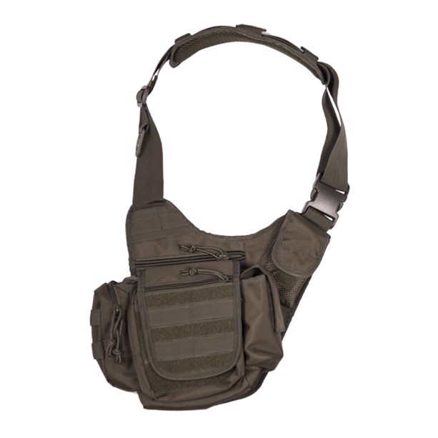 Oliven sling bag fra Mil-Tec