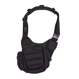 Sort sling bag fra Mil-Tec
