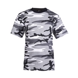 Børne t-shirt i Urban camouflage fra Mil-Tec