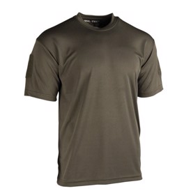 Tactical Quick Dry T-shirt fra Mil-Tec i farven Oliven