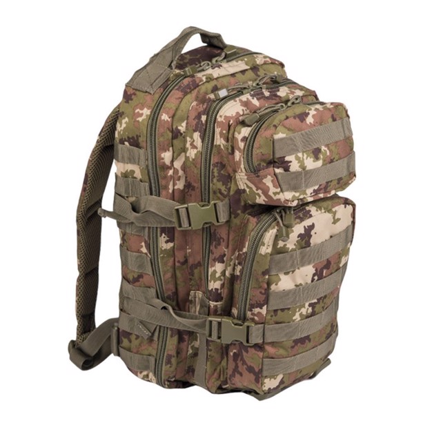 Mil-Tec US Assault Rygsæk, 20 liter, Camouflage, Vegetato