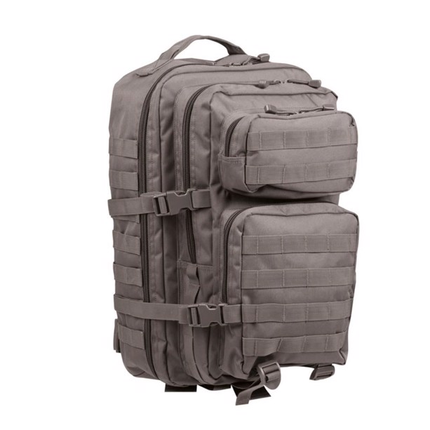 Mil-Tec rygsæk US Assault, 36 liter, Urban Grey