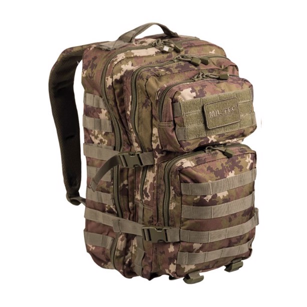 Mil-Tec rygsæk i vegetato camouflage på 36 liter