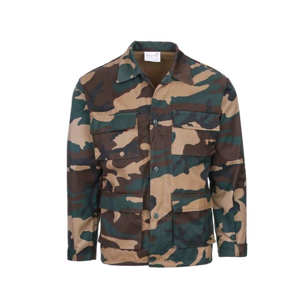 DBU Camouflage jakke til børn