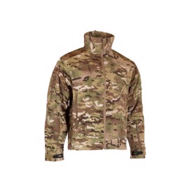 Militær fleecetrøje i camouflage