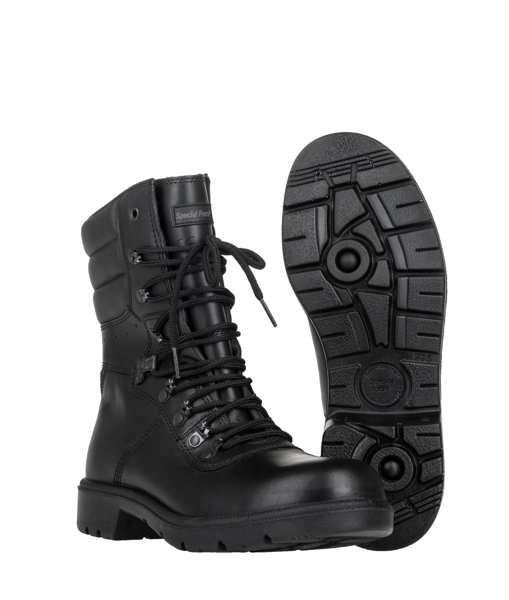 Regnfuld pedal kunstner Special Force militærstøvler fra forsvaret. Køb billigt hos 417.dk