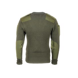 Original militær sweater i 80% uld