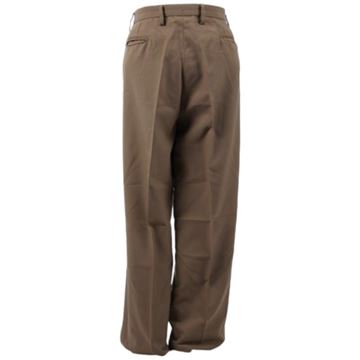 Militærbukser fra Udgangsuniform, Khaki, Ubrugt set bagfra