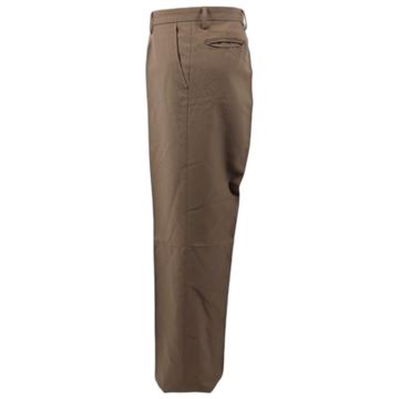 Militærbukser fra Udgangsuniform, Khaki, Ubrugt set fra siden