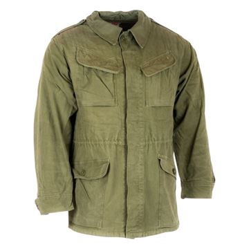 Militærjakke M/58 med skulderstropper, Brugt