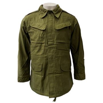 Original M/58 Militærjakke med skulderstropper og Danmark mærke, Ubrugt