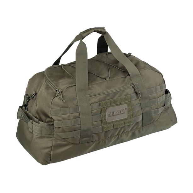Mil-Tec Flight Bag Combat, 54 liter i farven Oliven