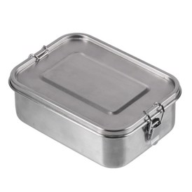 Madkasse i stål fra Mil-Tec 18 cm