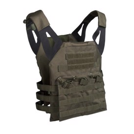 Mil-Tec Plate Carrier Vest GEN II set i farven Oliven