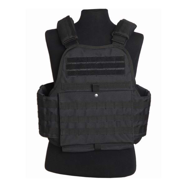 Mil-Tec Plate Carrier Vest, Sort