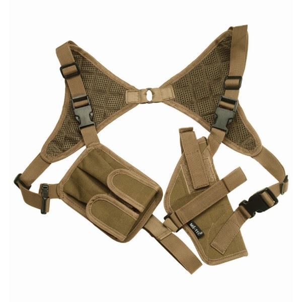 Mil-Tec Skulderhylster til Pistol, Coyote