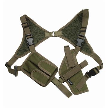 Mil-Tec Skulderhylster til Pistol set i farven OD Green