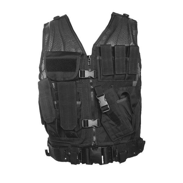Mil-Tec USMC Kampvest, Sort