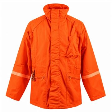 Musk Ox militærjakke, Dansk Militær, Orange, Ubrugt
