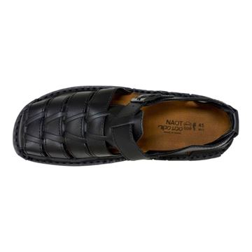 Naot Julius Herresandal, Sort, Ubrugt set oppefra