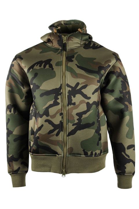 gave Litterær kunst lort Køb camouflage hoodie i neopren online hos 417.dk