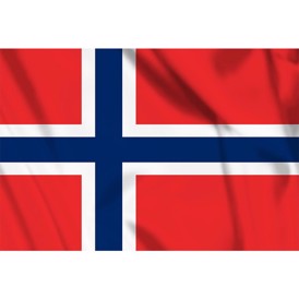 Norsk flag på 150 x 100 cm