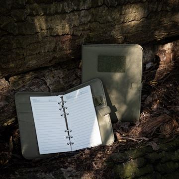 Notesbog med Cover, Stor set åben i miljø