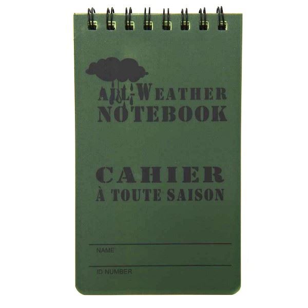 Notesbog Waterproof Small