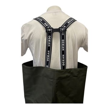 Ocean Waders, Ubrugt set med detaljer bagfra