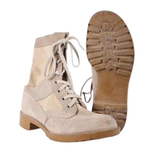 desert armyboots engelske i ruskind og lærred
