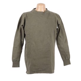 army undertrøje grøn frotte 3/4 lange ærmer fra Tysk Militær