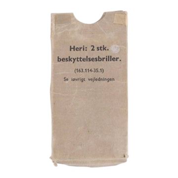 Originale Gamle Beskyttelsesbriller, 2 i paphylster