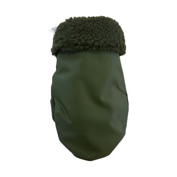 Originale Vinter Luffer fra det danske forsvar med fiberpelsfoer, Ubrugt, set med detaljer