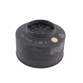 Filter til original gasmaske WWII med gevind